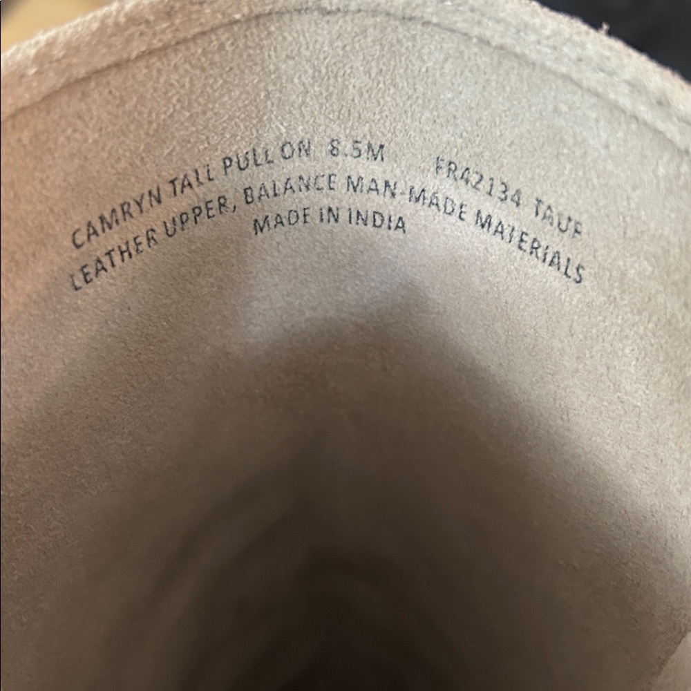 Frye Light Tan Suede Knee-High Boots - Picture 2 of 4